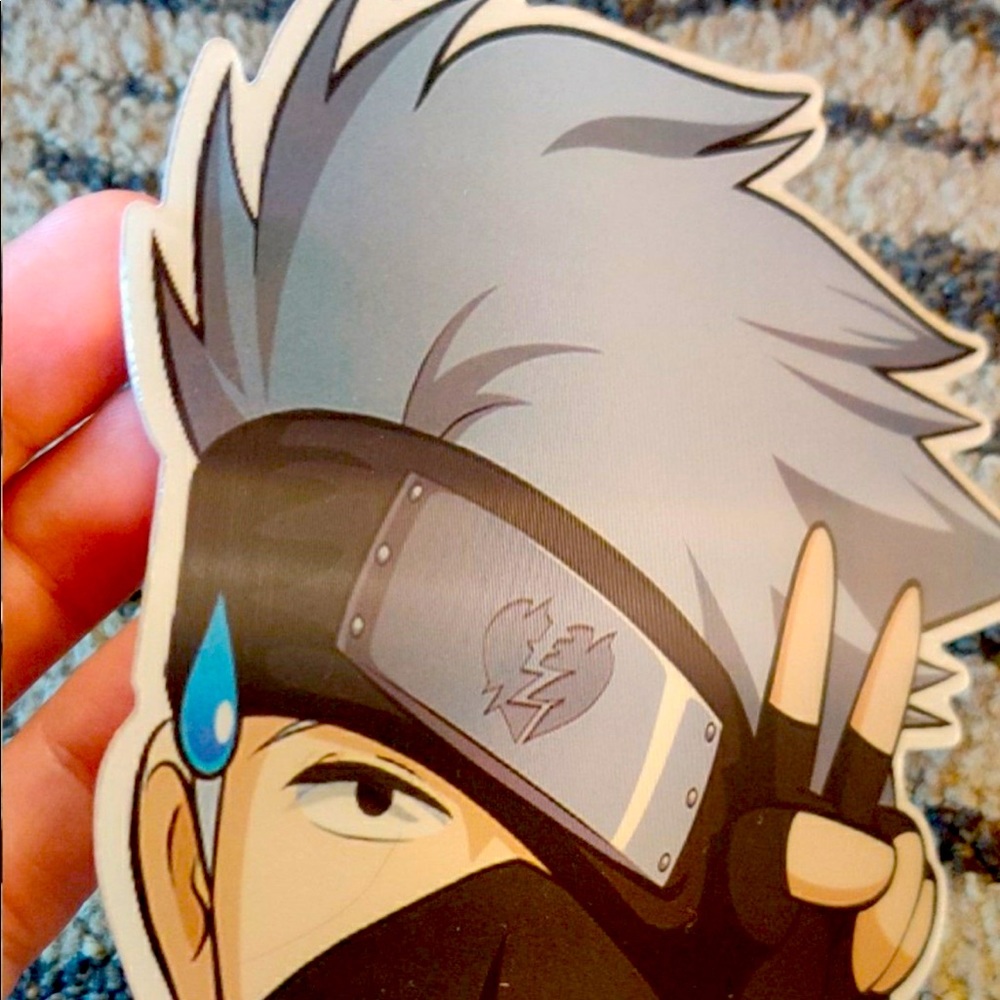 Kakashi Motion Sticker Naruto Japanese Anime